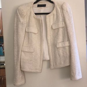Zara size S white/cream blazer